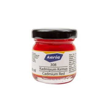 Karin Ebru Boyası 40ml 308 Kadmiyum Kırmızı