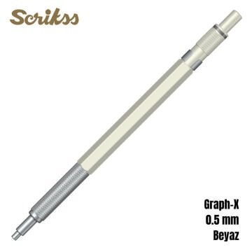 Scrikss Versatil Kalem Graph-X 0.5mm Beyaz