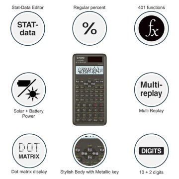 Casio Hesap Makinası Bilimsel Fonksiyonlu Fx-991MS 2nd Edition