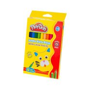 Play Doh 12 Renk Set Jumbo Kuru Boya Play-Ku004