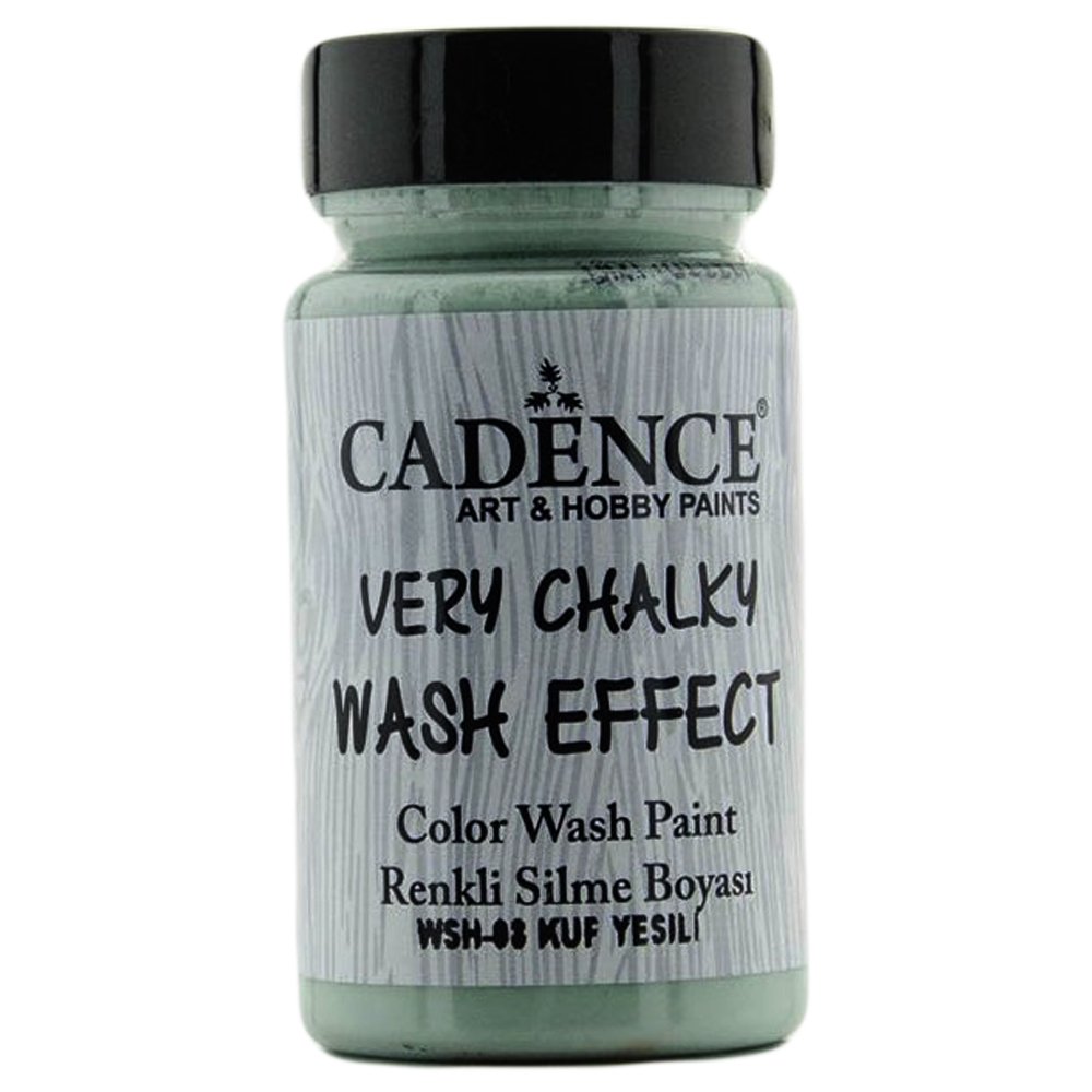 Cadence Very Chalky Wash Effect Slime Boyası 90ml 08 Küf Yeşili