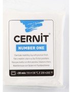 Cernit Number One Polimer Kil 56gr Opaque White  027