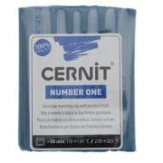 Cernit Number One Polimer Kil 56gr Duck Blue 230