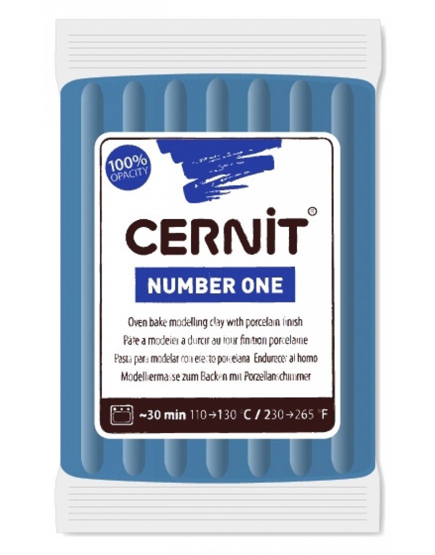 Cernit Number One Polimer Kil 56gr Navy Blue 246