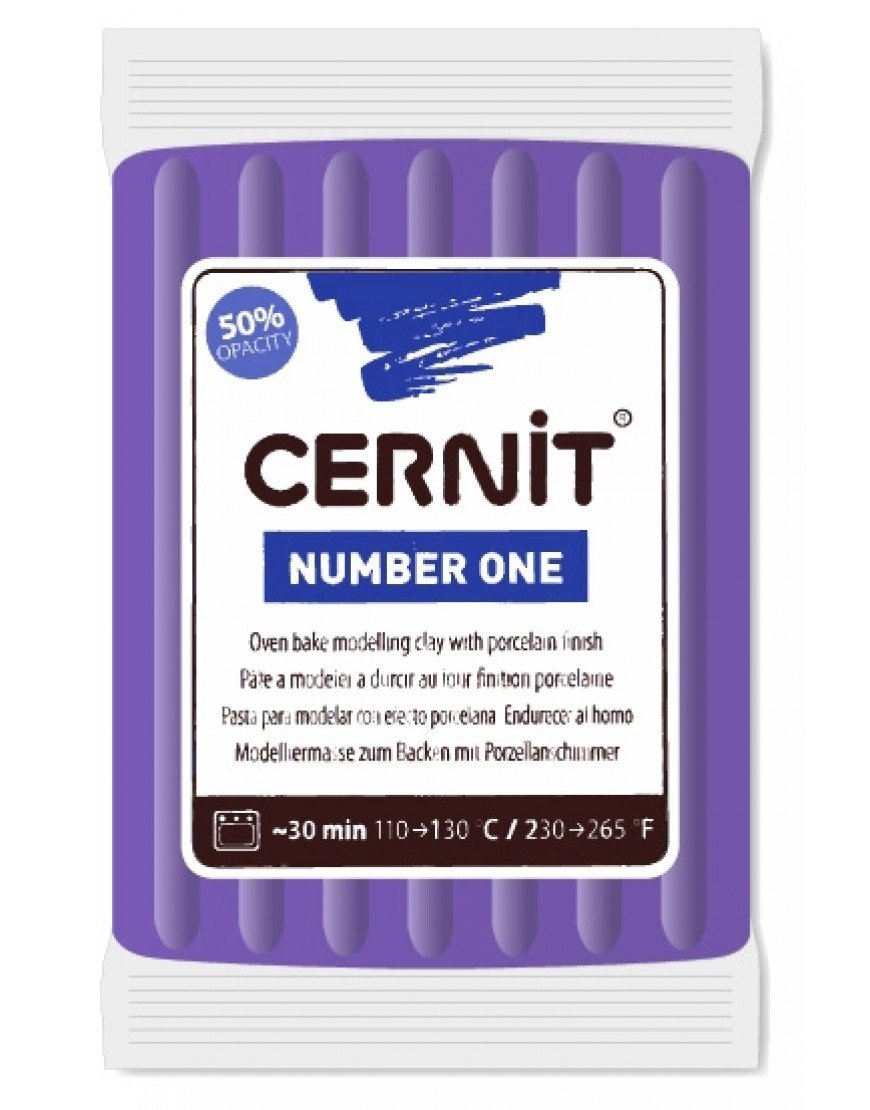 Cernit Number One Polimer Kil 56gr Violet 900