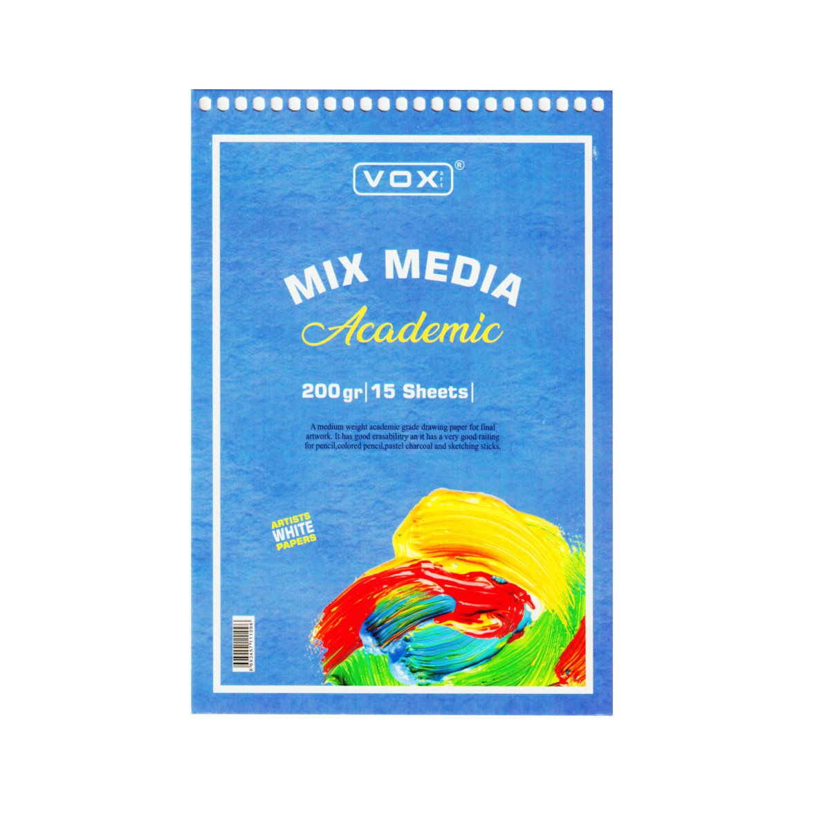 Vox Art Academic Mix Media Sketchbook A4 200gr 15 Yaprak