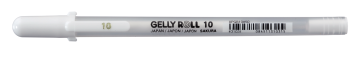 Sakura Gelly Roll Basic 10 Beyaz Kalem 0,5mm