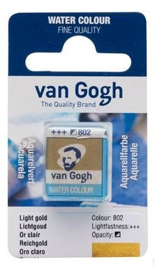 Van Gogh Suluboya Tablet 802 Light Gold