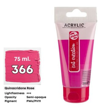 Art Creation Akrilik Boya 75ml 366 Quinacridone Rose