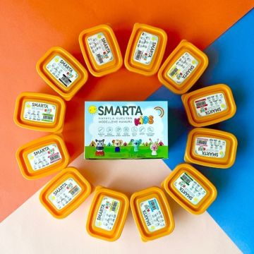 Smarta Kids Modelleme Hamuru 70gr Neon Turuncu