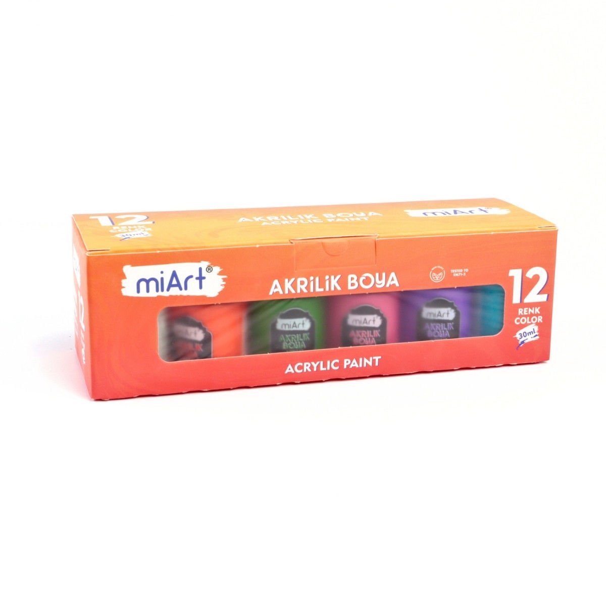 miArt Akrilik Boya Seti 12x30ml