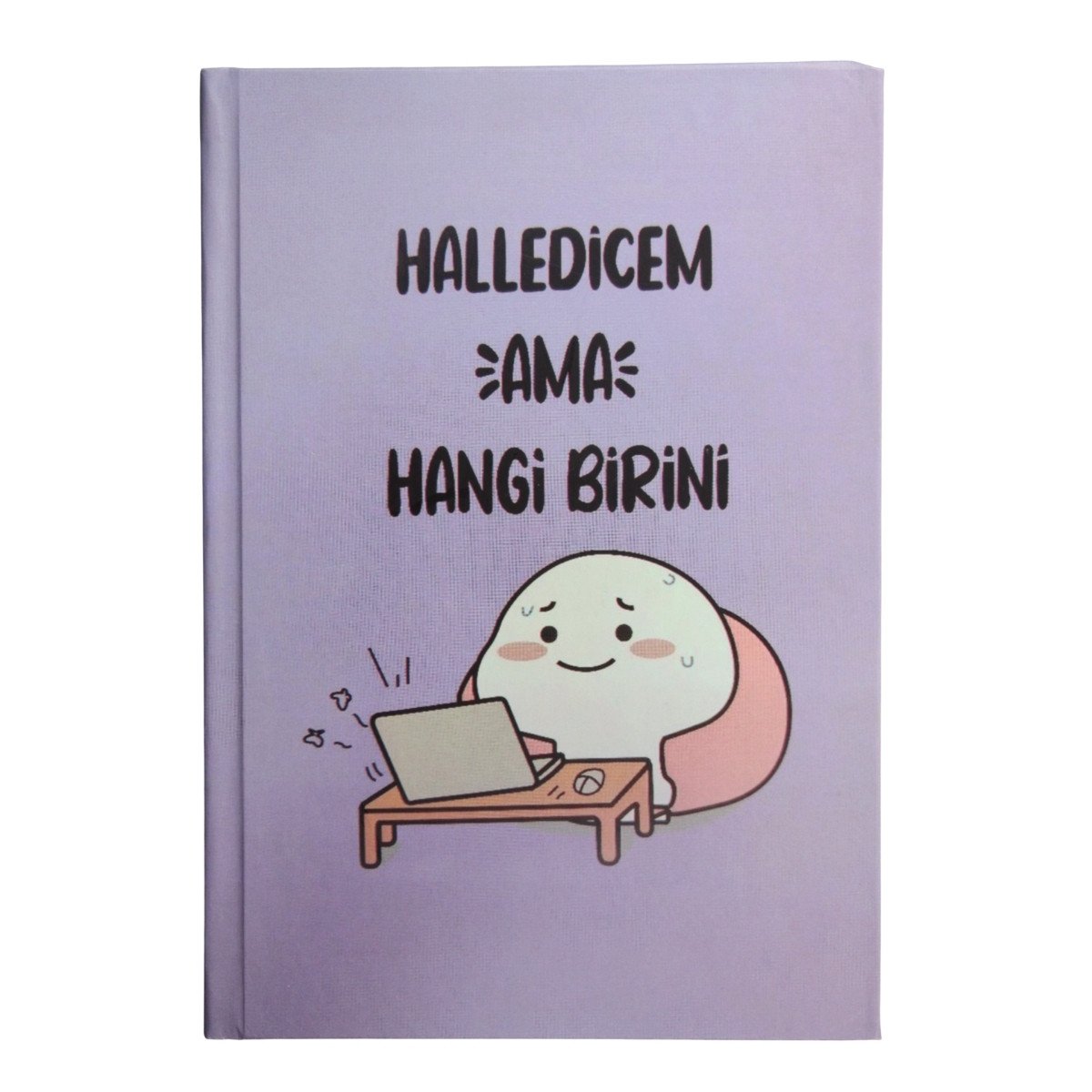 Yıldız Sert Kapak 14x20cm 80yp Duygulu Defter Çizgili Halledicem