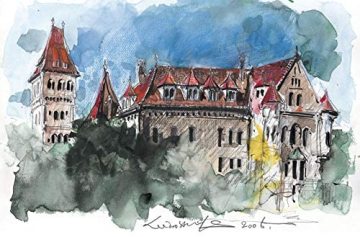 Albrecht Dürer Aquarell Boya Kalemi, 36 Renk (Özel Kutu+Fırça)