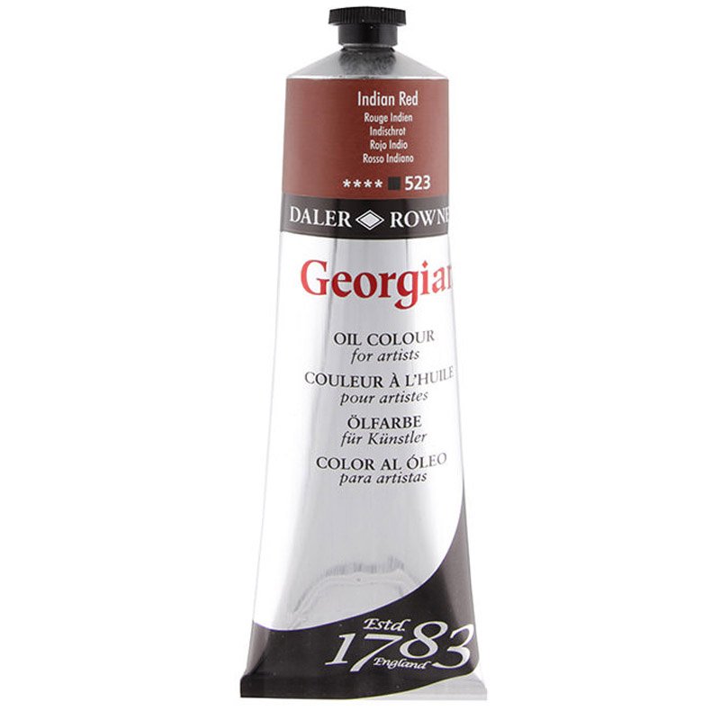 Daler Rowney Georgian Yağlı Boya 225ml 523 Indian Red