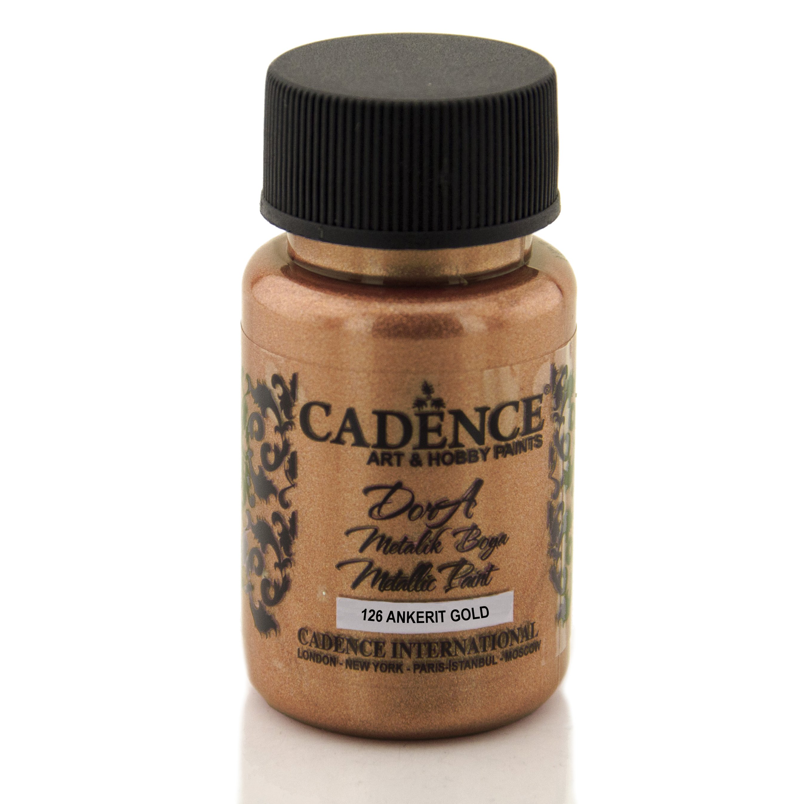 Cadence Dora Metalik Boya 50ml 126 Ankerıt Gold