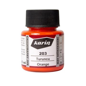 Karin Hat Mürekkebi 45ml 203 Turuncu