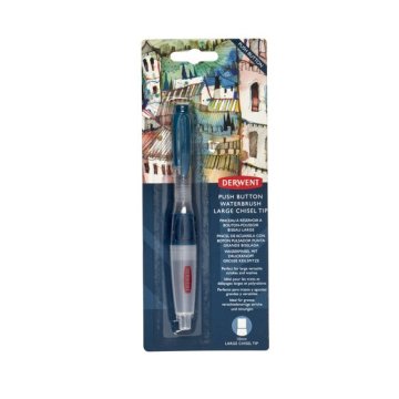 Derwent Push Button Waterbrush Orta Uç