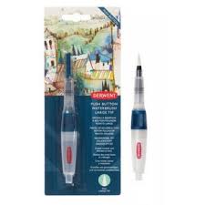 Derwent Push Button Waterbrush Büyük Uç