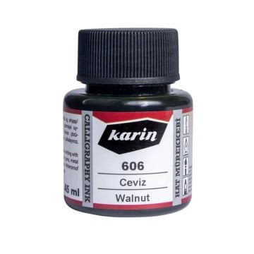 Karin Hat Mürekkebi 45ml 606 Ceviz