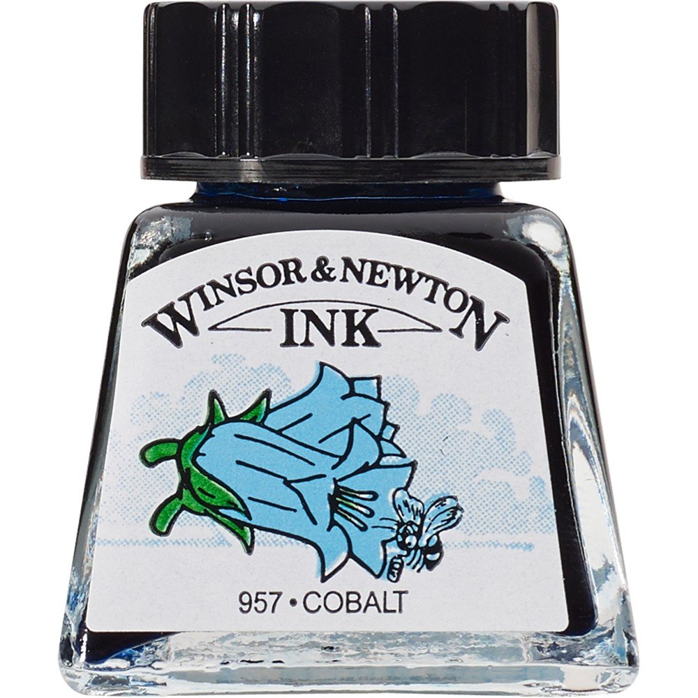 Winsor Newton Drawing Ink Çini Mürekkebi 14ml 176 Cobalt