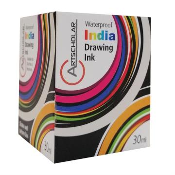 Artscholar Waterproof India Ink Çini Mürekkebi 30ml Black Siyah