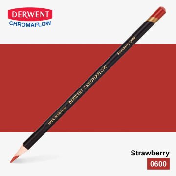 Derwent Chromaflow Kuru Boya Kalemi 0600 Strawberry