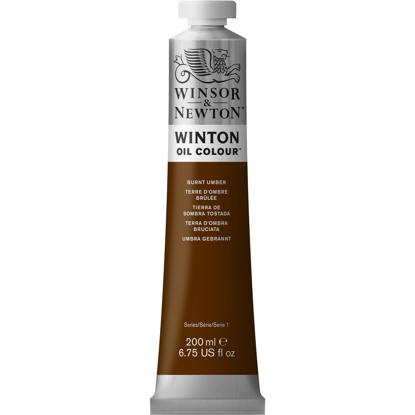 Winsor Newton Winton Yağlı Boya 200ml 076 Burnt Umber(3)