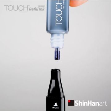 Shinhanart Touch Ink Alkol Bazlı Mürekkep 20ml CG9 Cool Grey