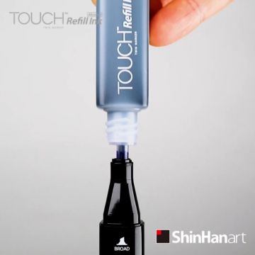 Shinhanart Touch Ink Alkol Bazlı Mürekkep 20ml CG9 Cool Grey