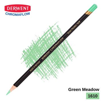 Derwent Chromaflow Kuru Boya Kalemi 1610 Green Meadow