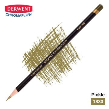 Derwent Chromaflow Kuru Boya Kalemi 1830 Pickle