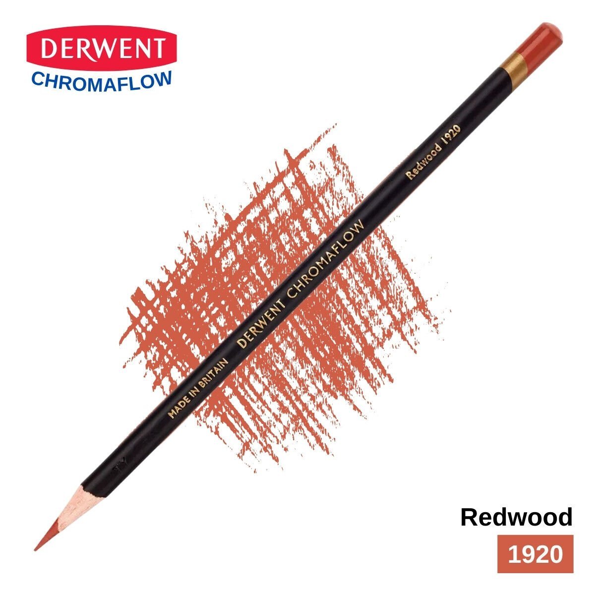 Derwent Chromaflow Kuru Boya Kalemi 1920 Redwood