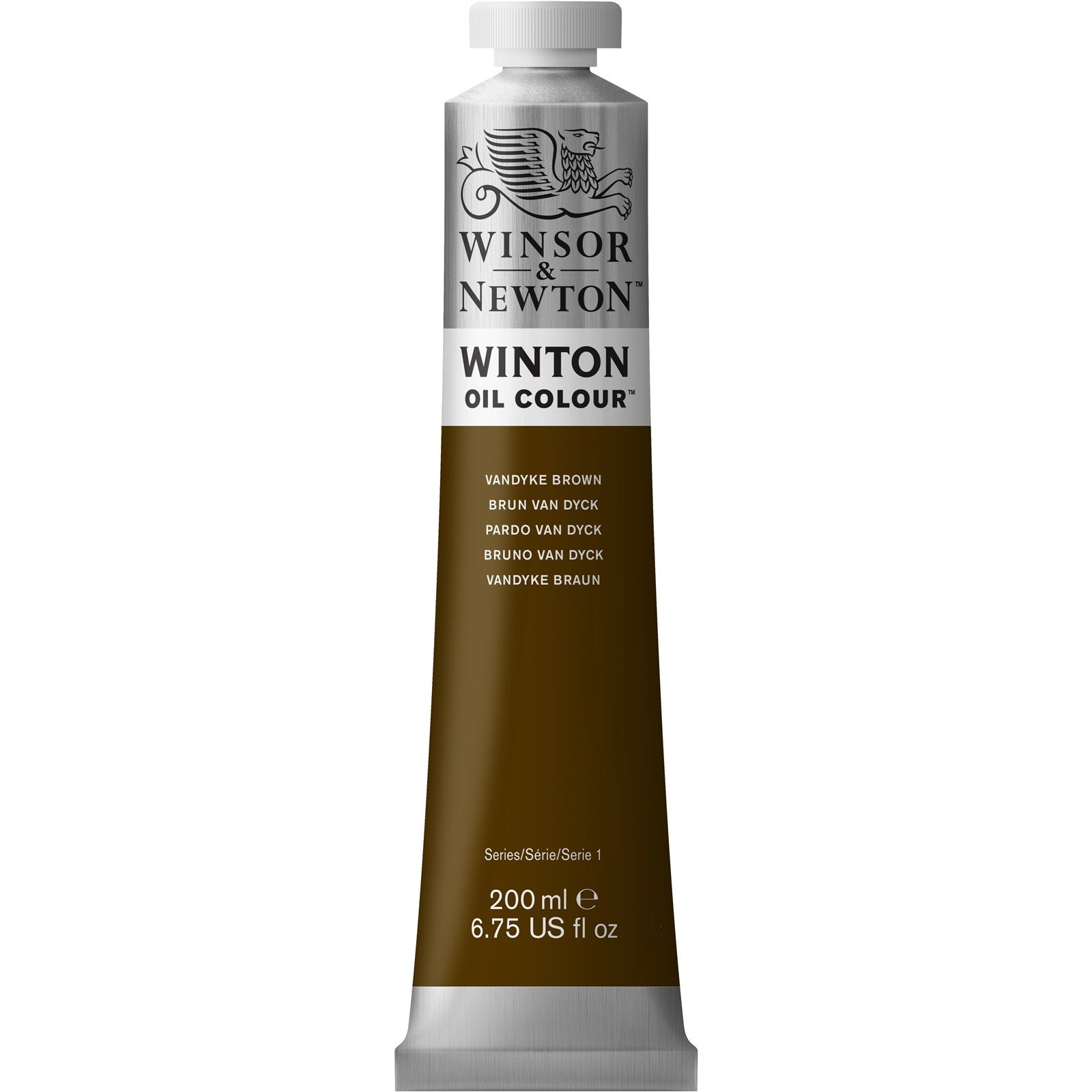 Winsor Newton Winton Yağlı Boya 200ml 676 Vandyke Brown (41)