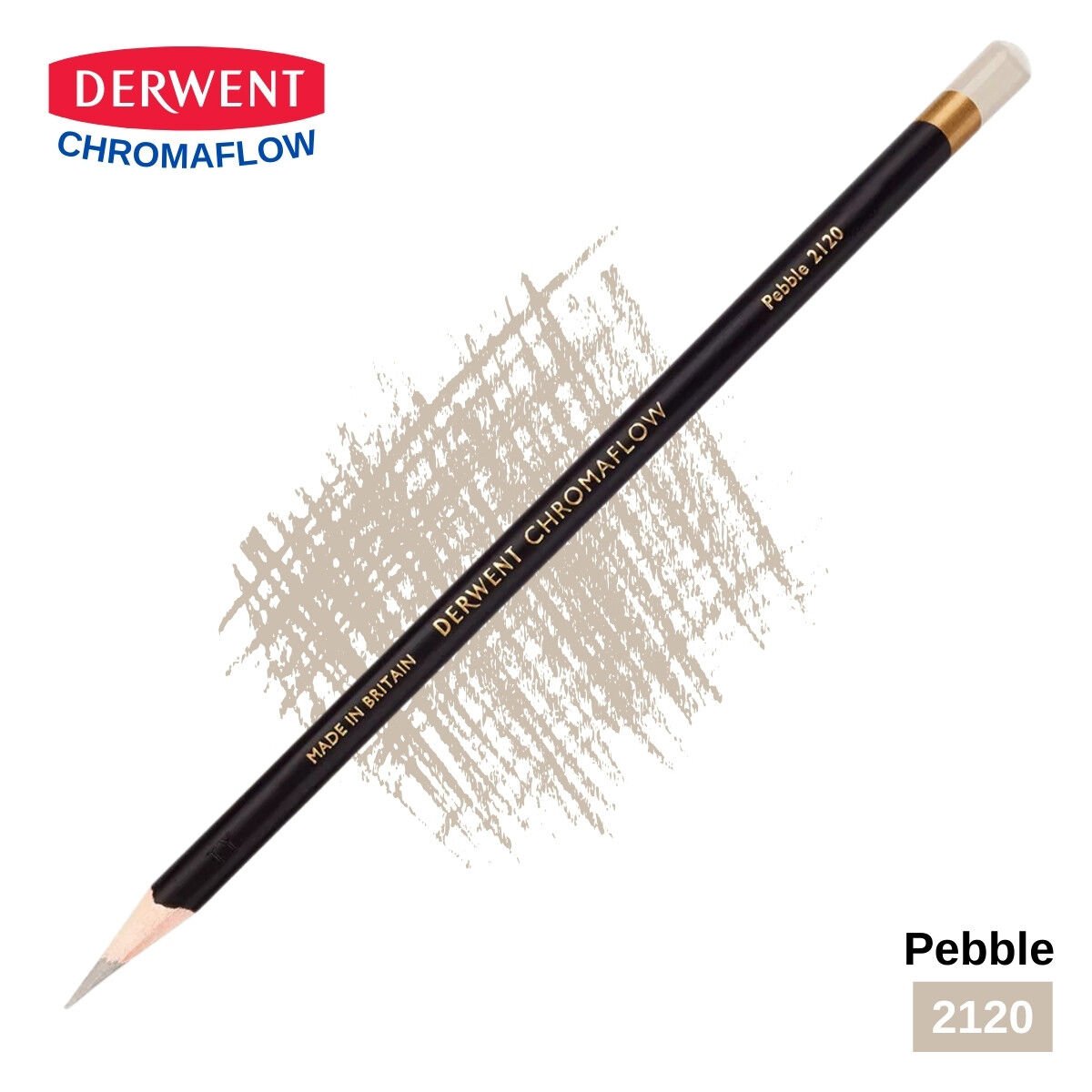 Derwent Chromaflow Kuru Boya Kalemi 2120 Pebble