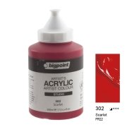 Bigpoint Akrilik Boya 500ml 302 Scarlet