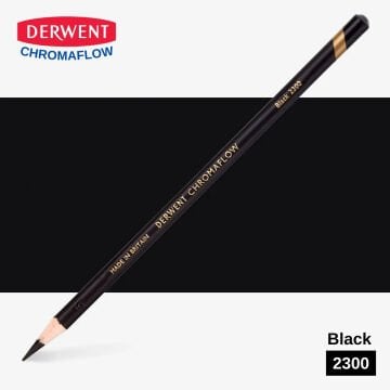 Derwent Chromaflow Kuru Boya Kalemi 2300 Black