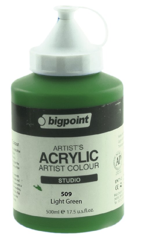 Bigpoint Akrilik Boya 500ml 509 Light Green