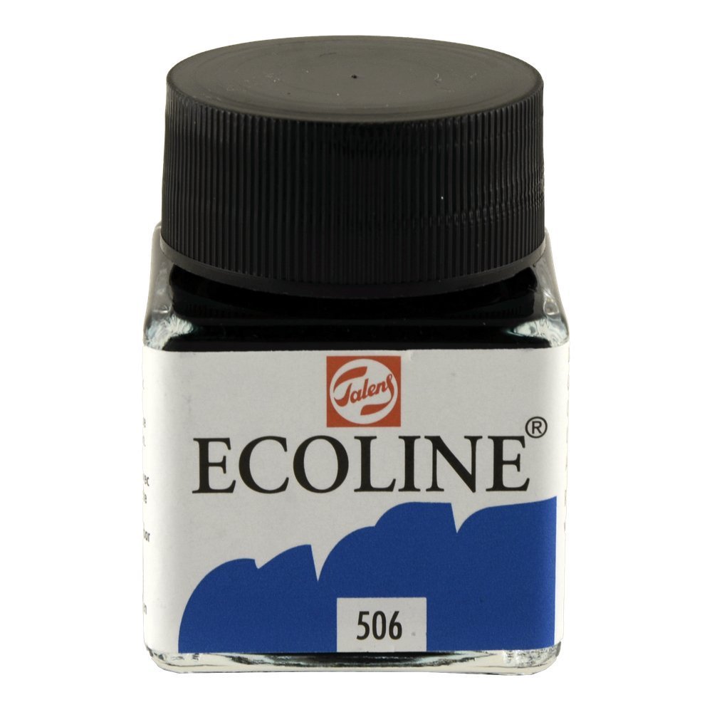 Talens Ecoline Sıvı Suluboya 30ml 506 Ultramarine Deep