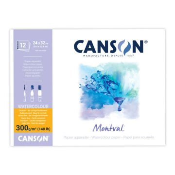 Canson Montval Suluboya Defteri (24x32cm) 300gr 12 Sayfa