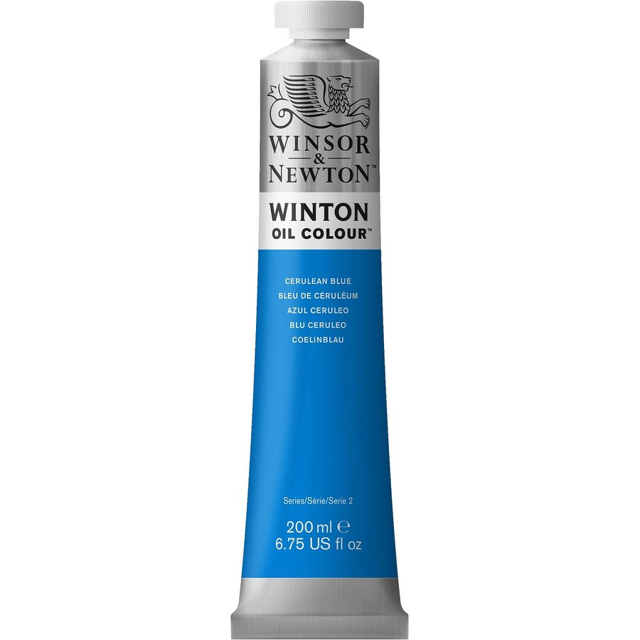 Winsor Newton Winton Yağlı Boya 200ml 137 Cerulean Blue (66)