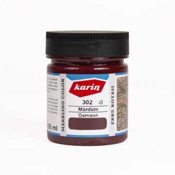 Karin Ebru Boyası 105ml 302 Mürdüm